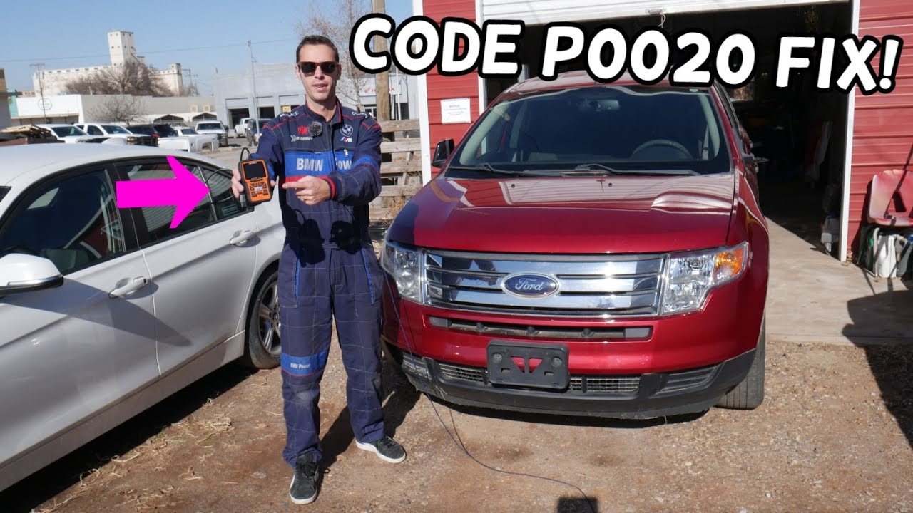 ENGINE LIGHT ON CODE P0020 FIX FORD EDGE, LINCOLN MKX