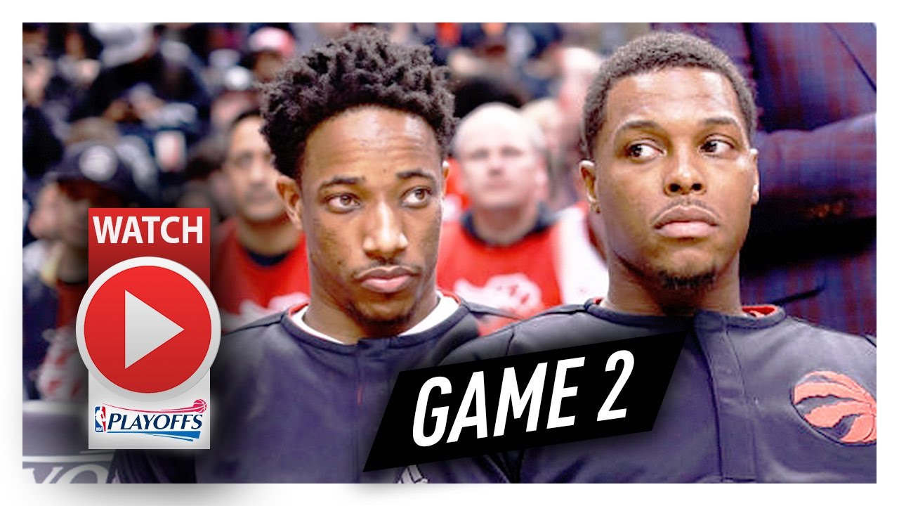 DeMar DeRozan & Kyle Lowry Full Game 2 Highlights vs Bucks 2017 Playoffs - 45 Pts, COLD!