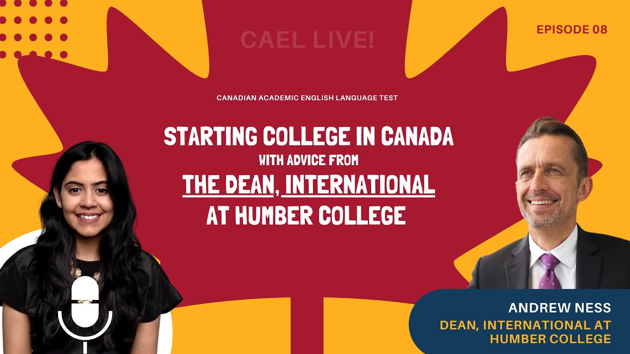 Starting college in Canada with advice from the Dean, International at Humber College  - S1 E8