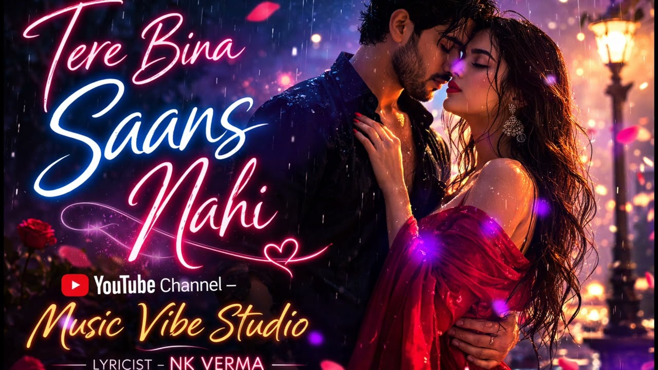 Tere Bina Saans Nahi - Heart Touching Romantic Song | Music Vibe Studio |New Hindi Love Song 2026