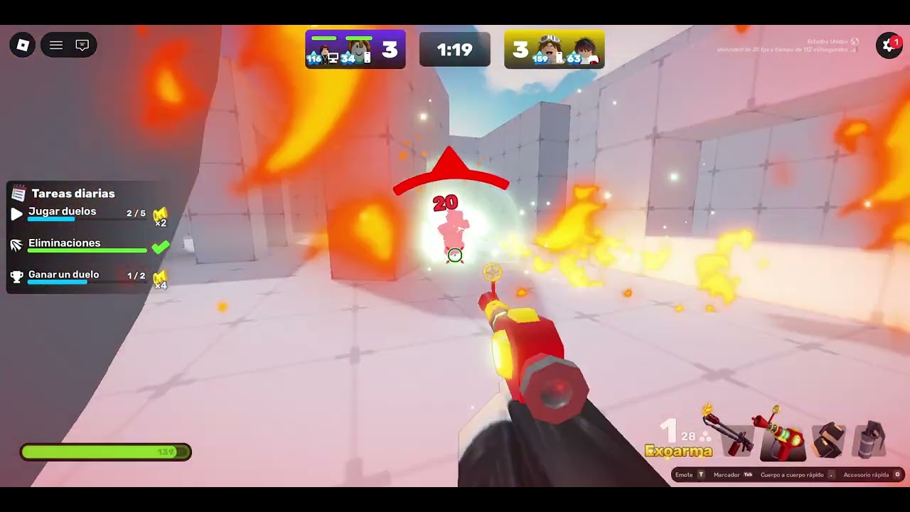 me enfrento a un nivel 159