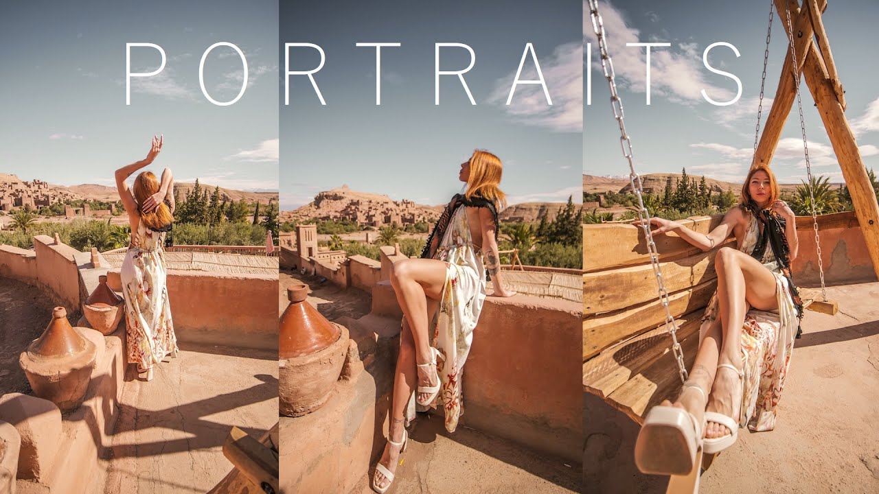 Shooting portraits at Aït Benhaddou on the Laowa 7.5mm F2 lens | How to shoot portraits | Lumix