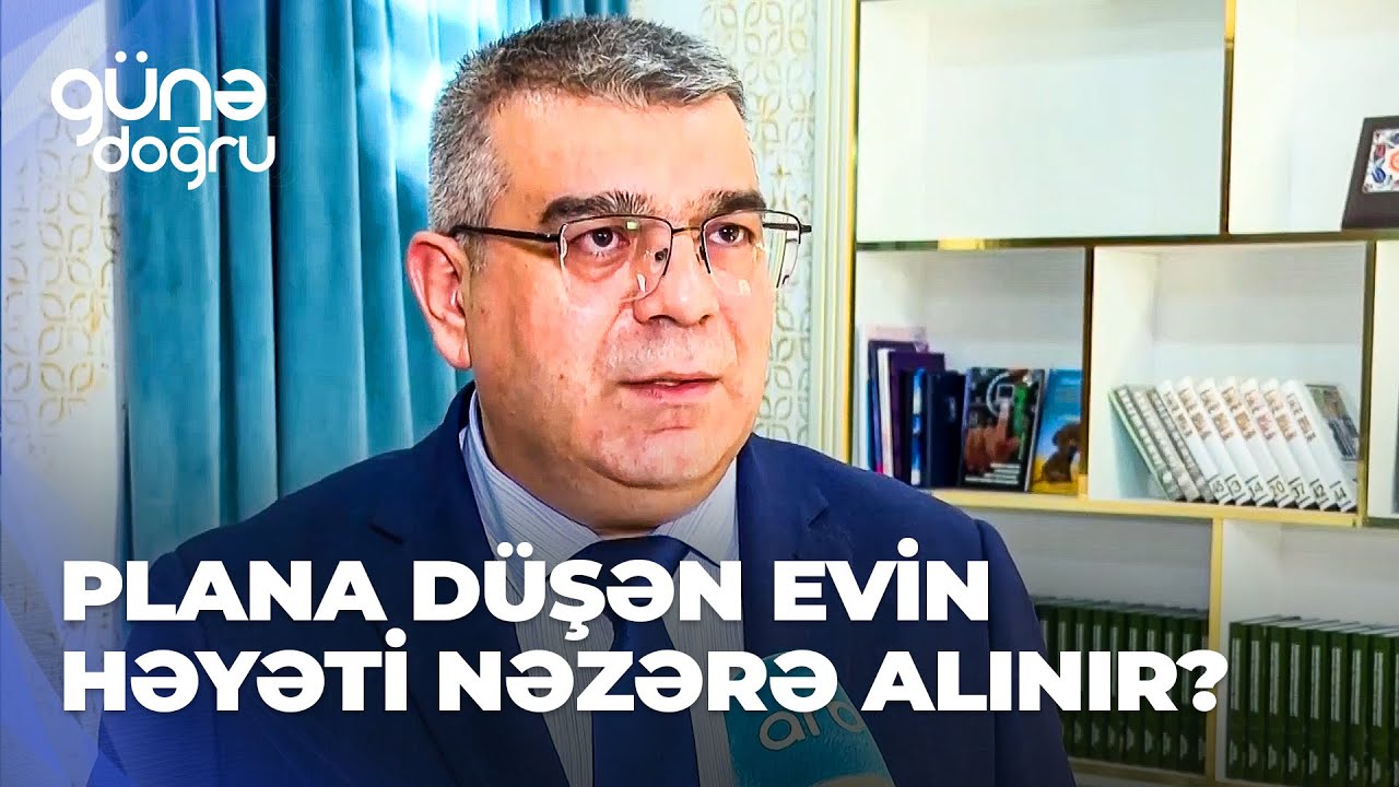 Günə doğru | Plana düşən evin həyəti niyə nəzərə alınmır?