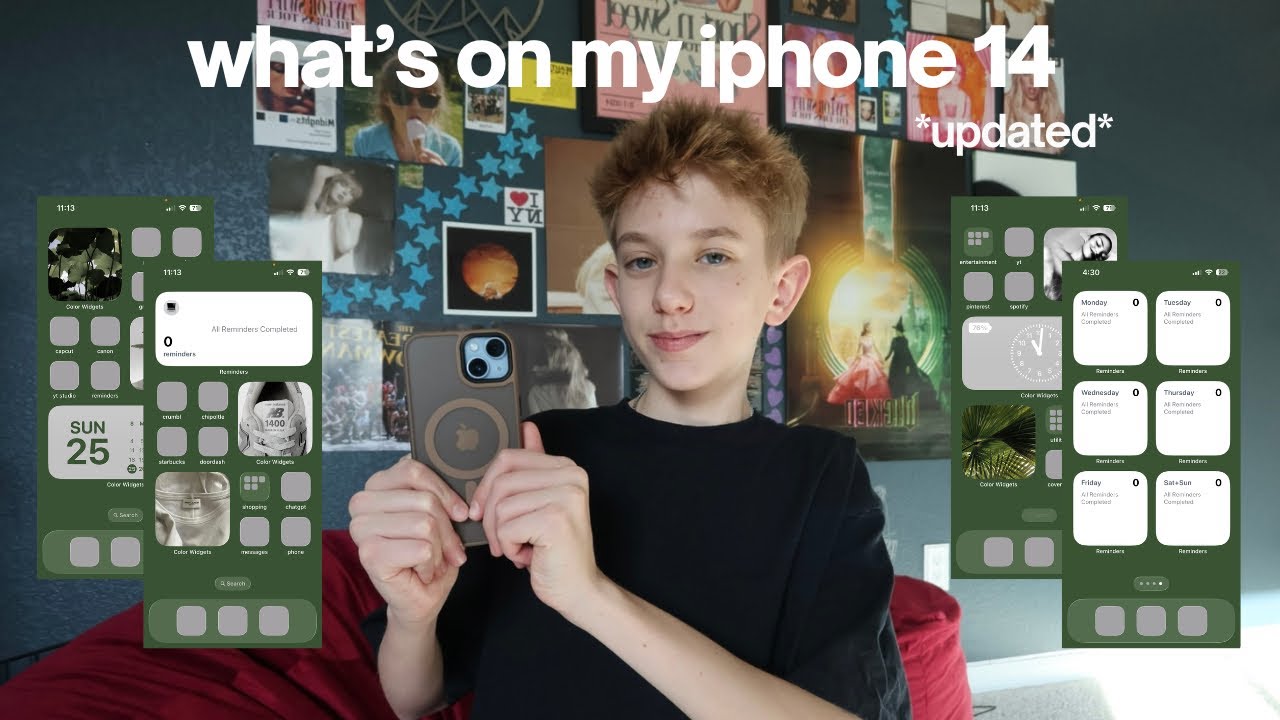 WHATS ON MY IPHONE 14 *updated* | apps, widgets, themes and more |