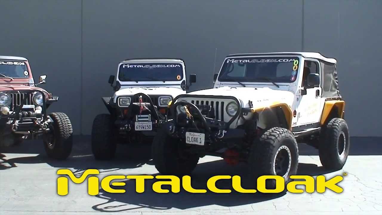 MetalCloak's Frame-Built Bumper System for Jeep Wrangler TJ/LJ/YJ and Jeep CJ