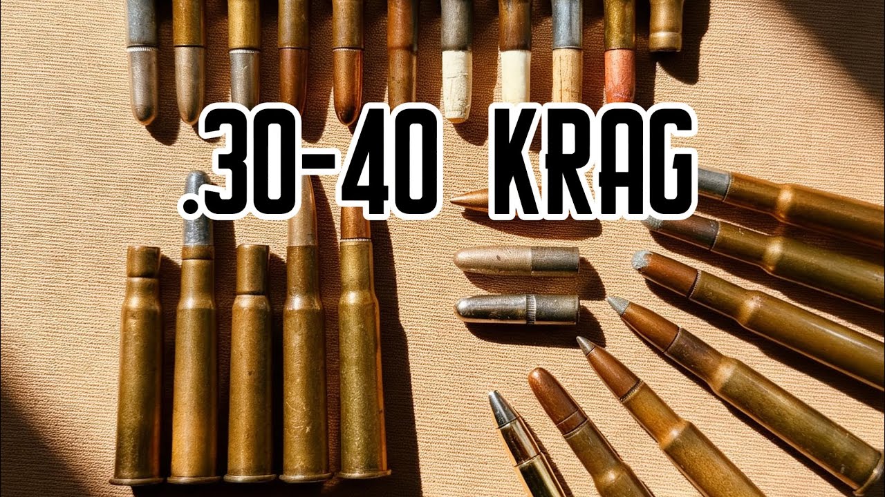 The brief history of the .30-40 Krag / Краткая история патрона .30-40 Krag 