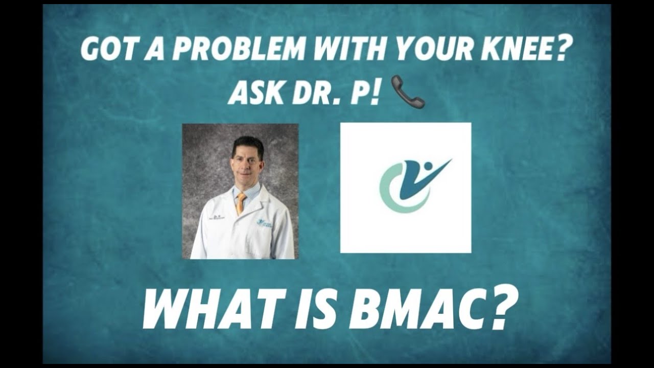 What is BMAC? #AskDrP