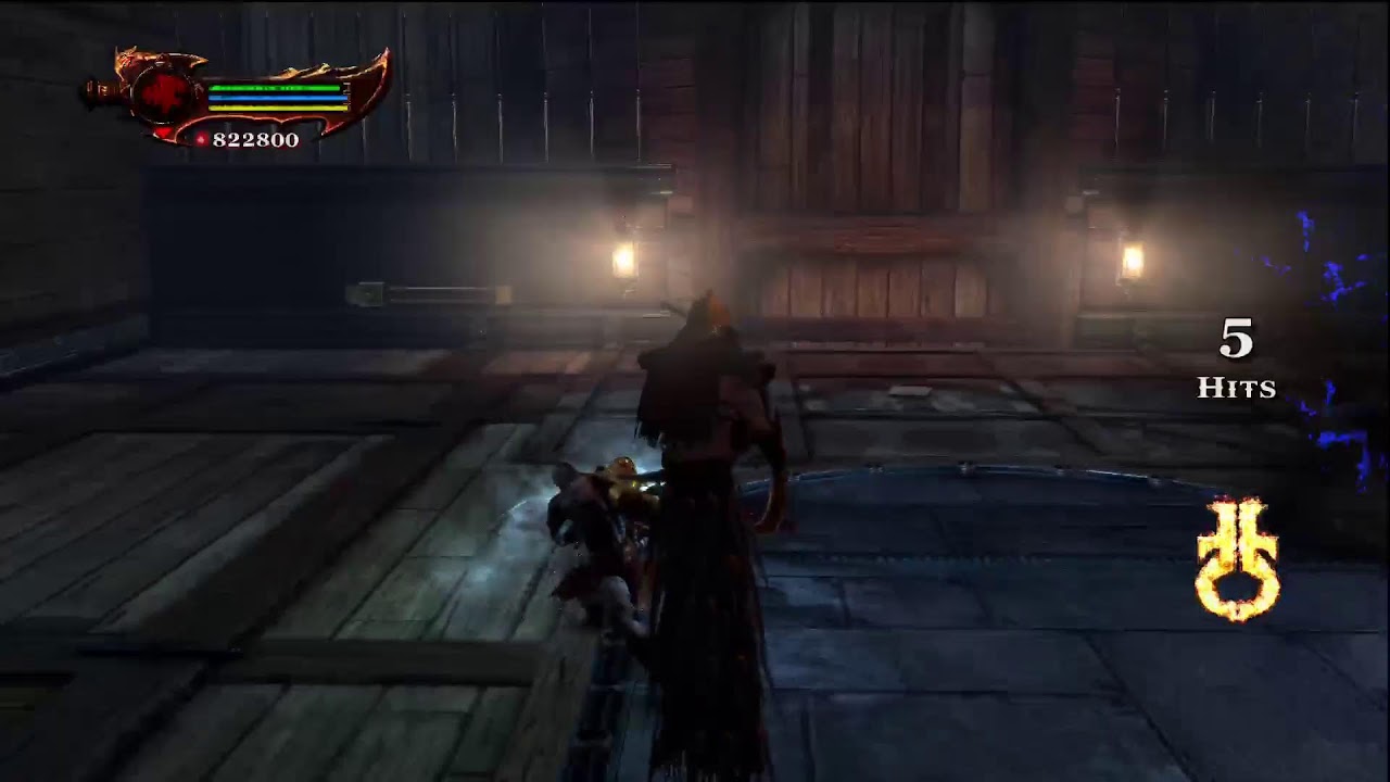 Finding the key to the Flame (God of War 3)