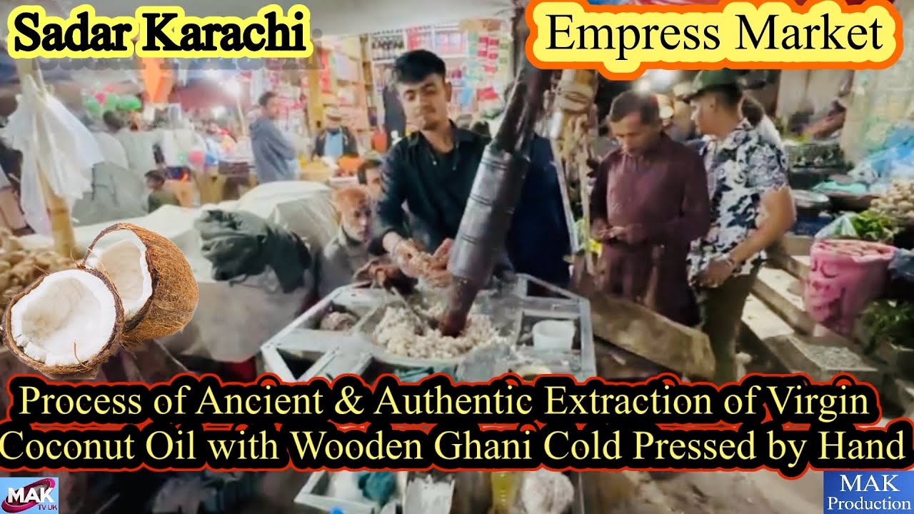 Process of Ancient & Authentic Extraction | Virgin Coconut Oil | Wooden Ghani Cold Pressed | By Hand