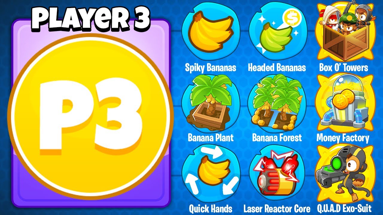 I Made Player 3 into a Tower in BTD 6!