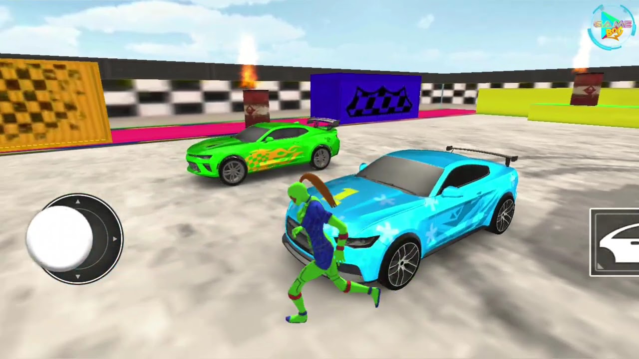 new mega ramp  stunts #games #androidgames 245 s