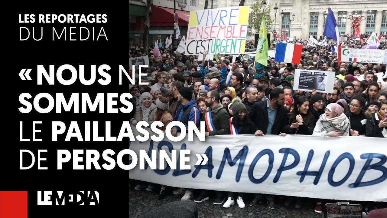 MARCHE CONTRE L'ISLAMOPHOBIE : 
