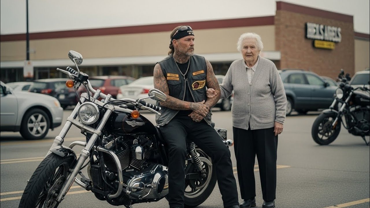Alte Frau flüstert einem Hells-Angels-Biker um Hilfe zu — was er entdeckte, schockierte alle