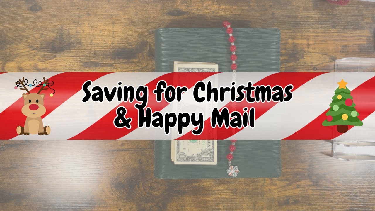 Savings for Christmas | Sharing some Happy Mail | Cash Stuffing | Savings Challenges
