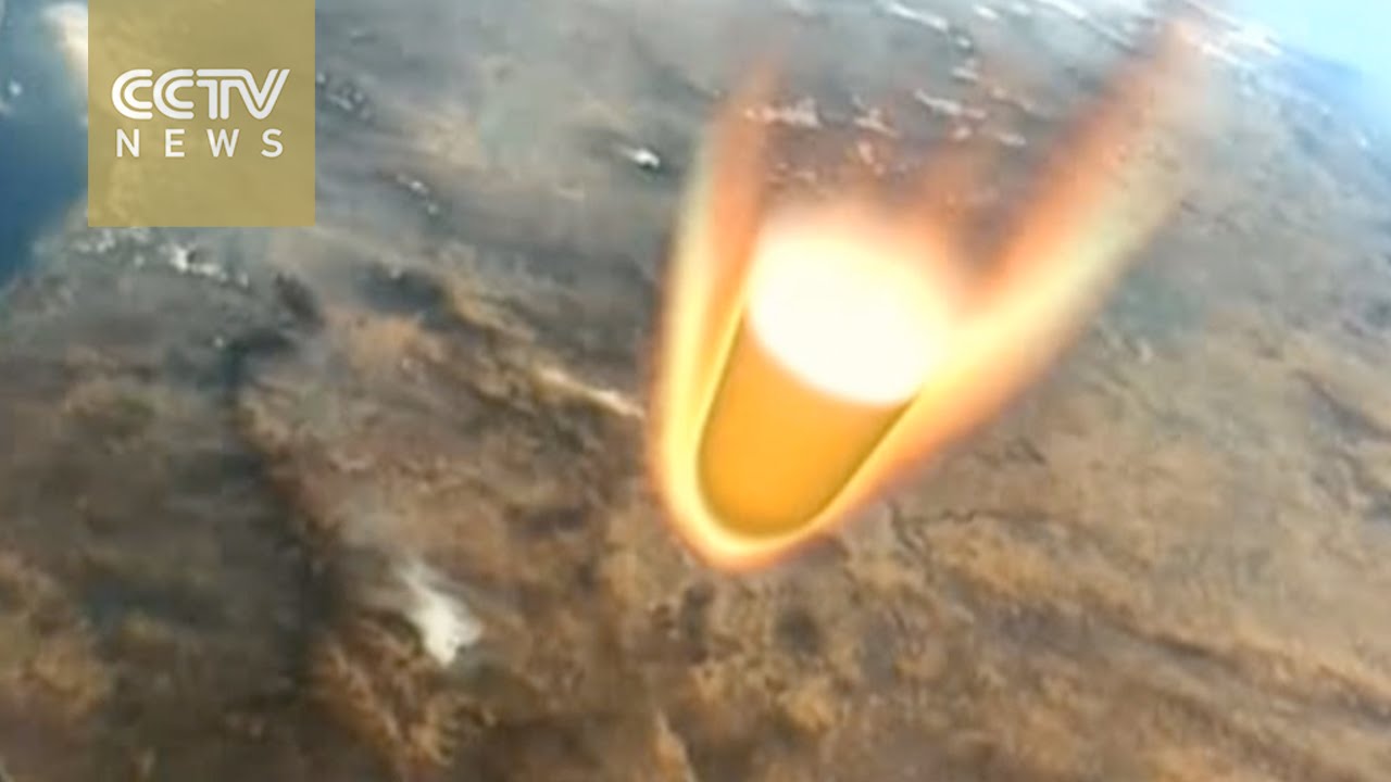 China's first retrievable microgravity satellite, the SJ-10, returns to Earth.