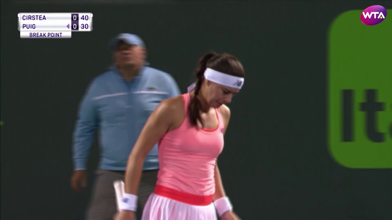 2017 Miami Open First Round | Sorana Cirstea vs Monica Puig | WTA Highlights