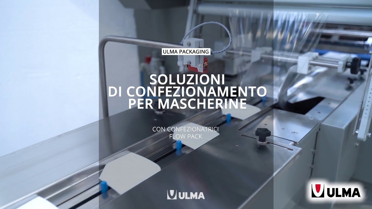 Soluzioni di confezionamento per mascherine - ULMA Packaging