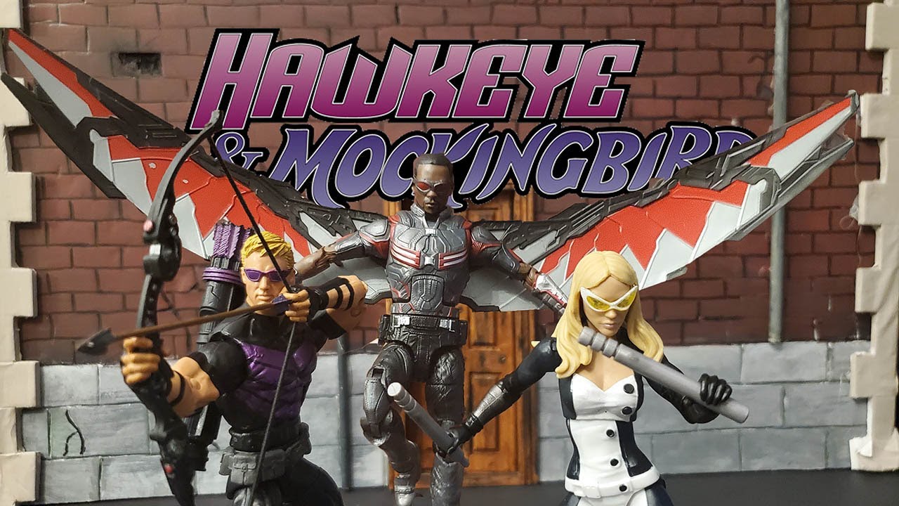 Hawkeye & Mockingbird vs Taskmaster Part 2 Stop Motion Fight