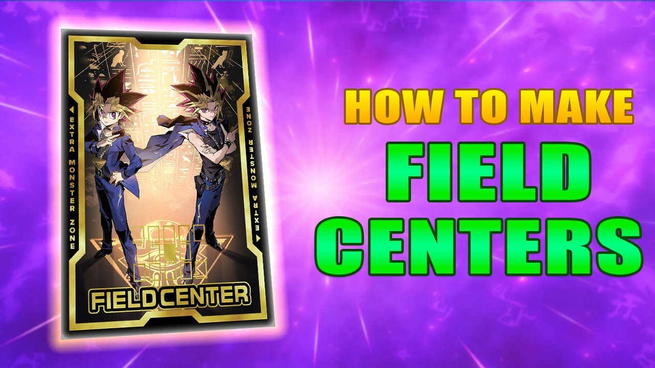 How to make FIELD CENTERS, TOKENS, and PROXIES in Yugioh (2025)!