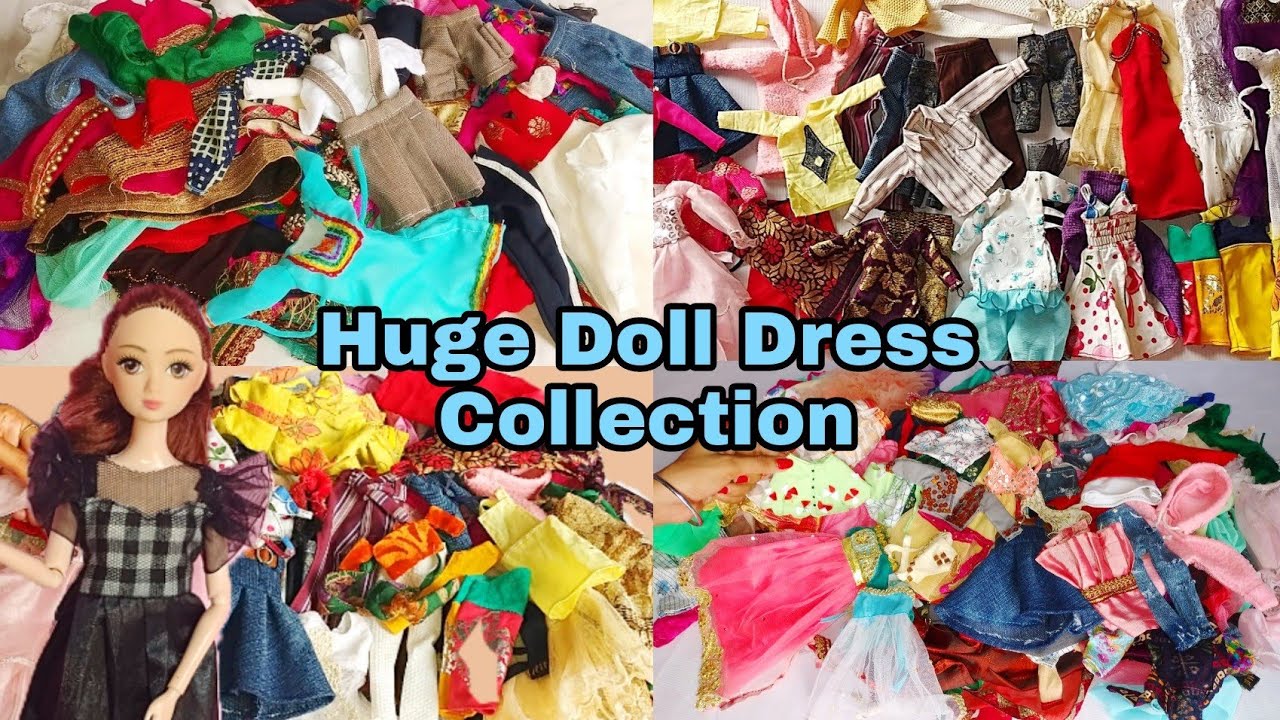 Huge Doll Dress Collection | Barbie Dress Collection | D Creating