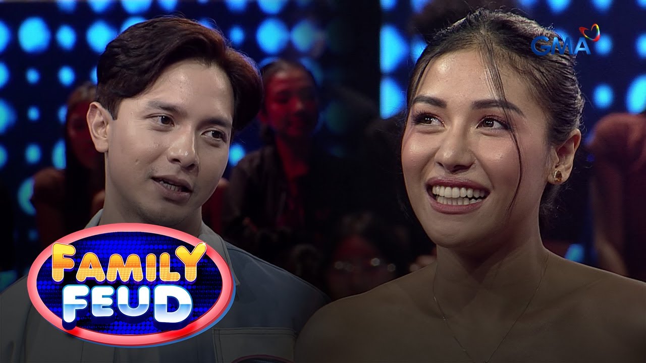 Family Feud: SANYA LOPEZ AT ALDEN RICHARDS, NAGTULUNGAN SA FAST MONEY ROUND! (Episode 534)