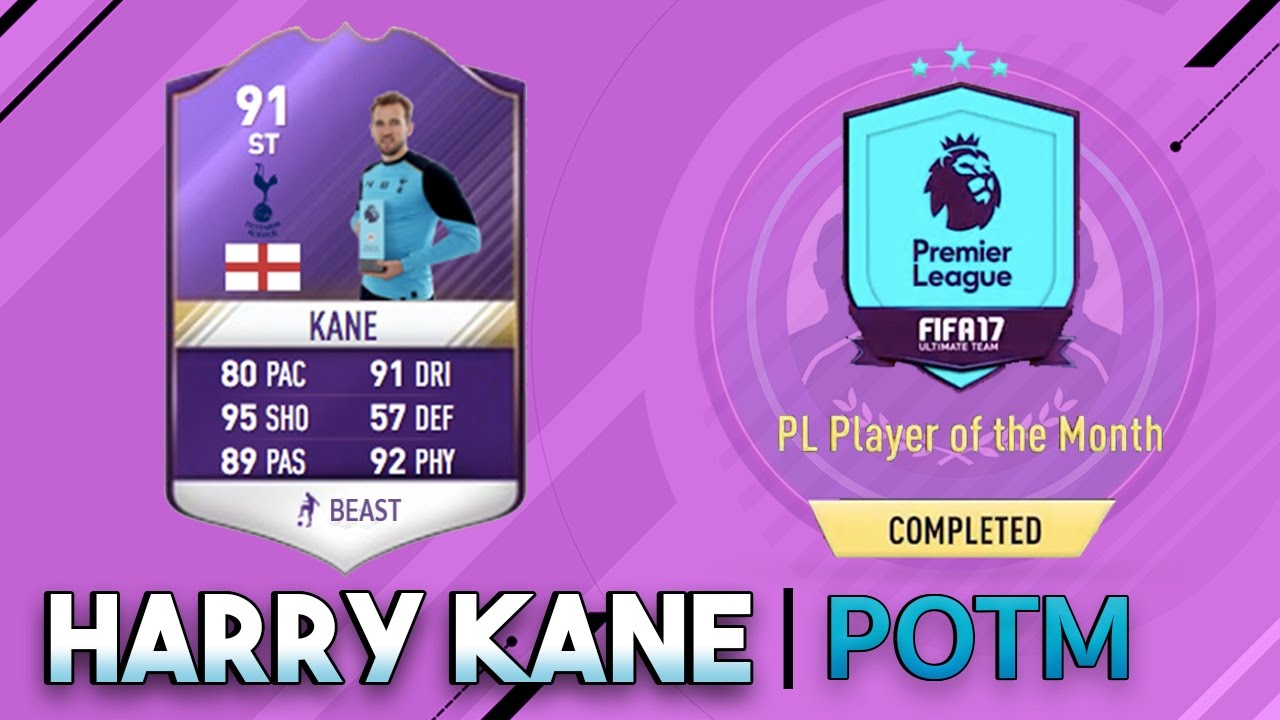 HOW TO COMPLETE POTM HARRY KANE (91)!!! | FIFA 17 ULTIMATE TEAM