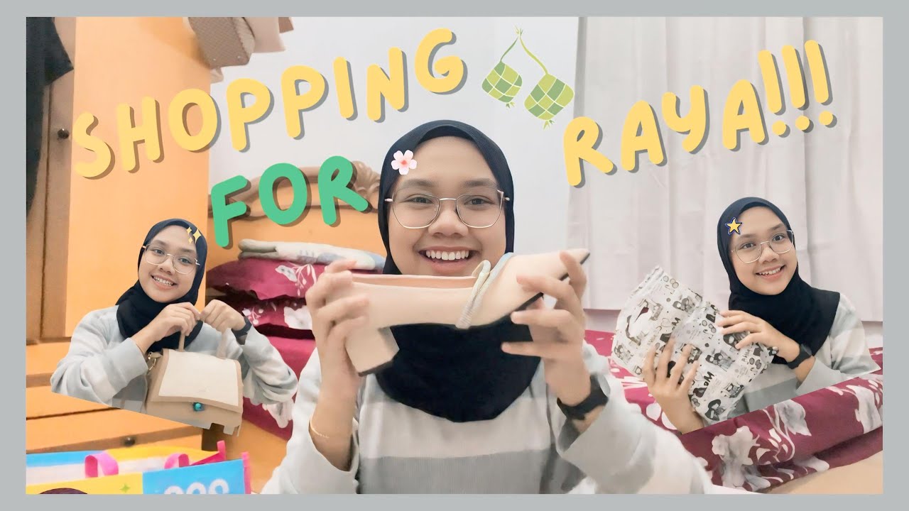 Raya Shopping Haul + Eco Shop Haul!!!!