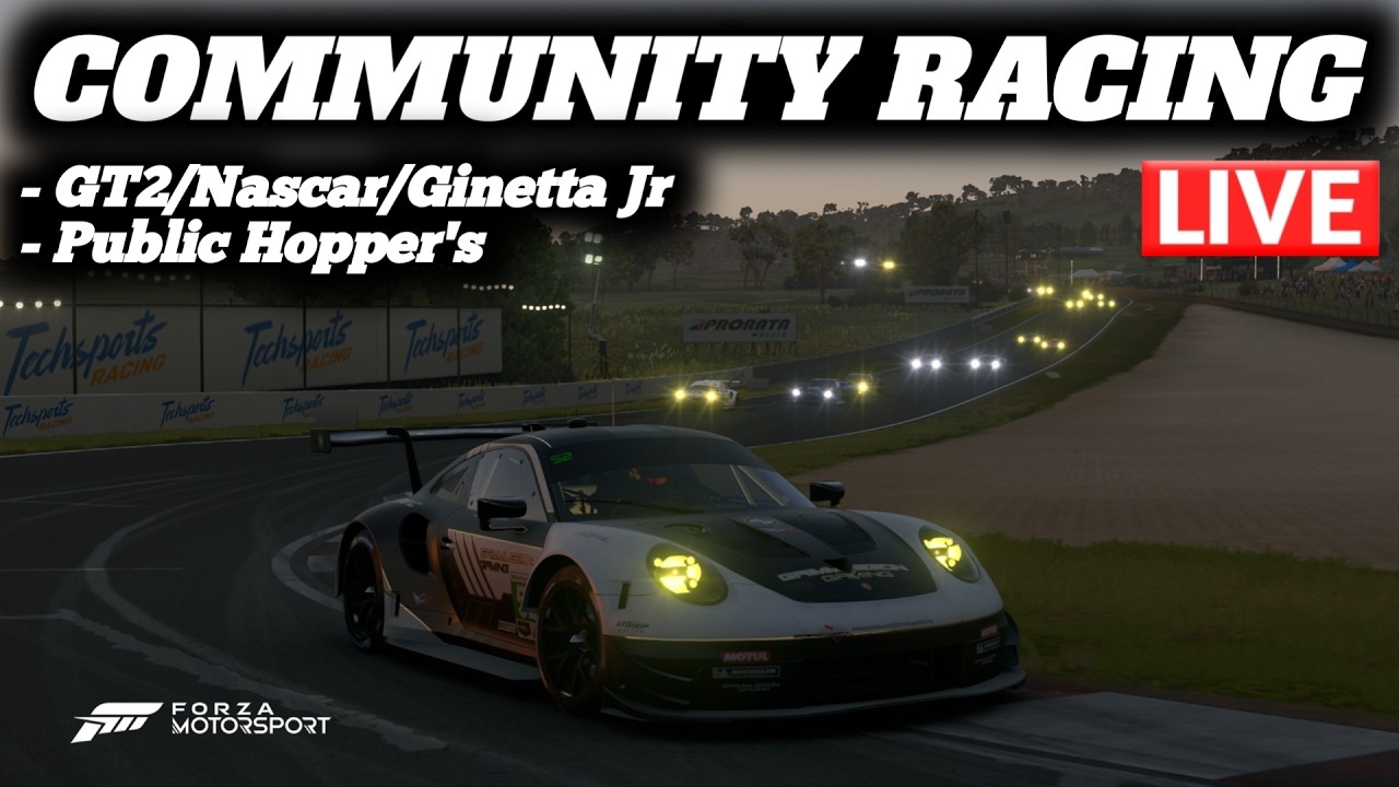 Forza Motorsport - GT2/Nascar/Ginetta Jr. Community Racing In Public Hoppers