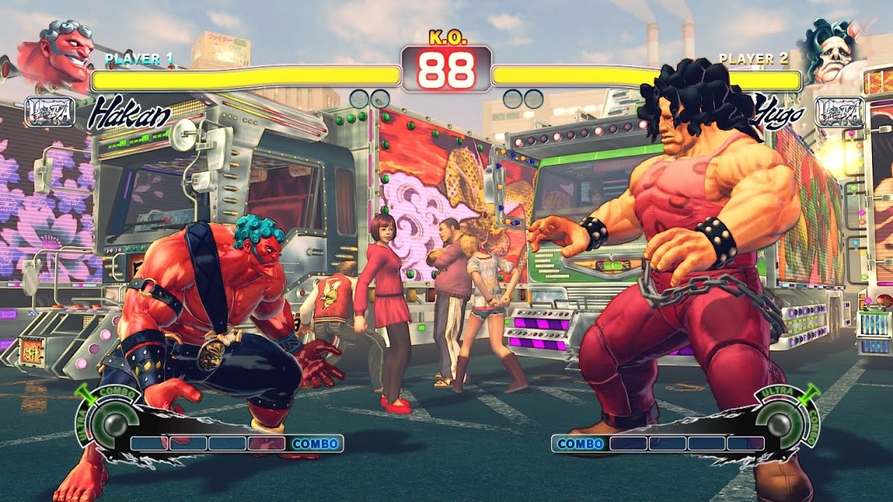 Hakan vs Hugo (Hardest AI) - Ultra Street Fighter IV