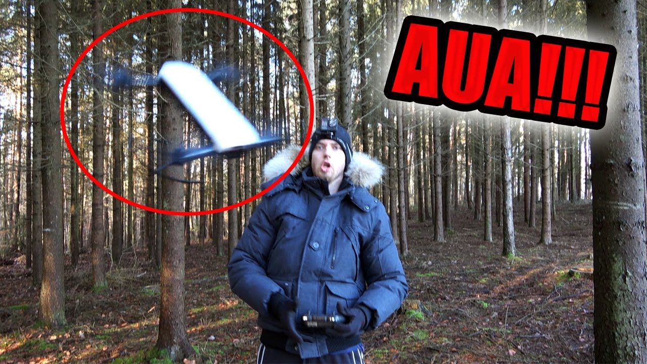 RC DROHNE FLIEGT gegen KOPF 😱! - Günstige 80€ Eanling HS161 Mini Drohne mit Kamera im Test!