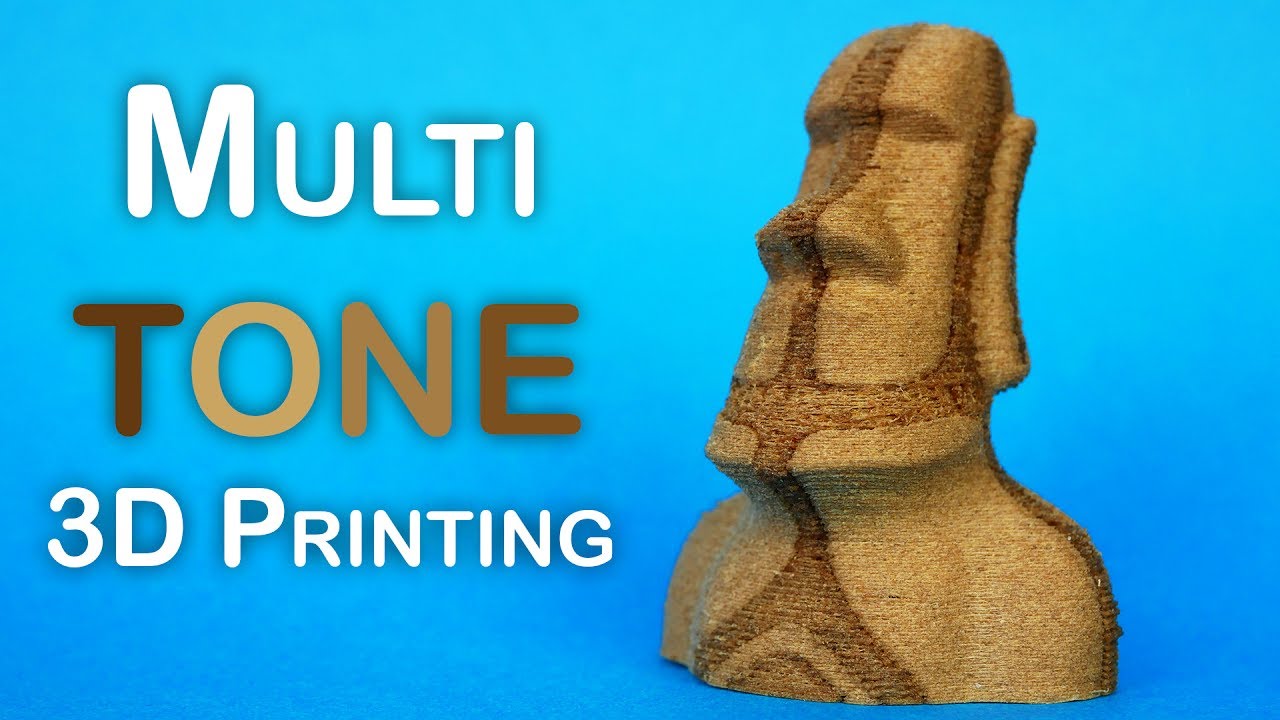 WIELOKOLOROWY DRUK 3D na DOWOLNEJ drukarce 3D!