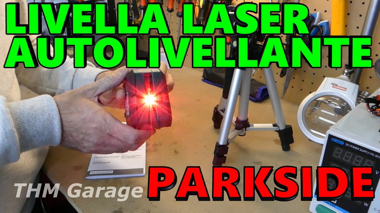 Recensione Livella laser autolivellante parkside lidl