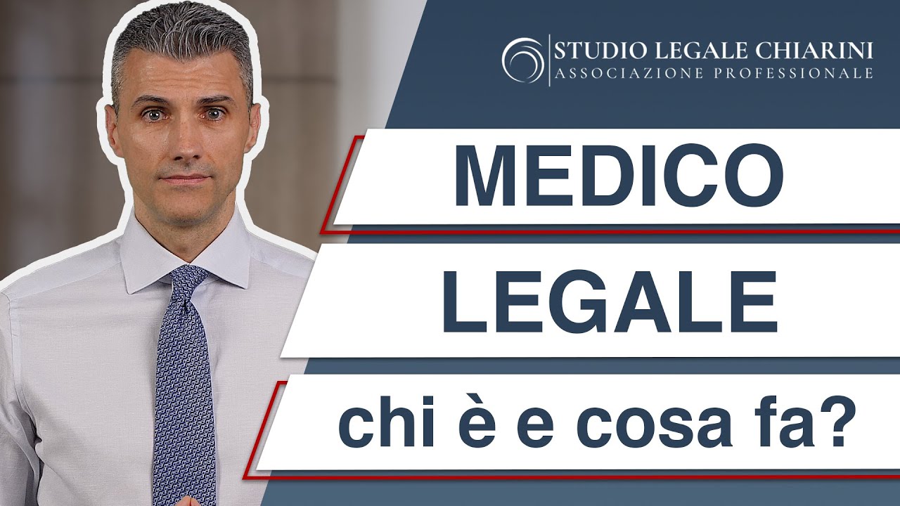 MEDICO LEGALE: chi è e cosa fa?