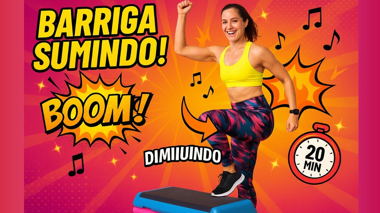 Mexeu, Secou! Aula de Step com Ritmo Brasileiro pra Acabar com a Barriga