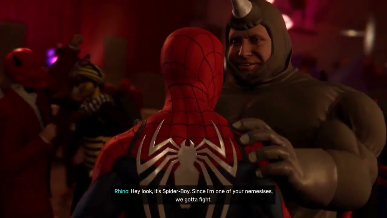 Marvel's Spider man Remastered #13 Halloween party