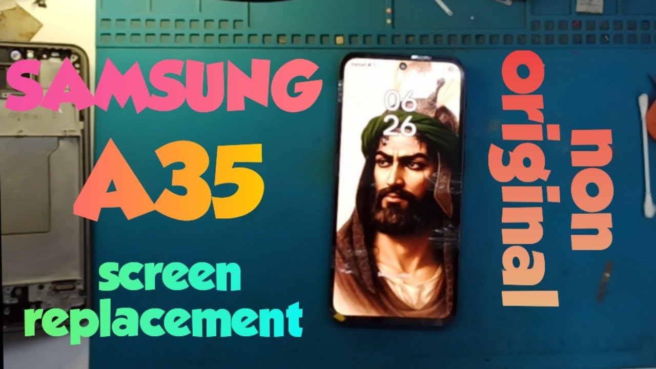 A35 SAMSUNG non original display replacement | how is the quality !?