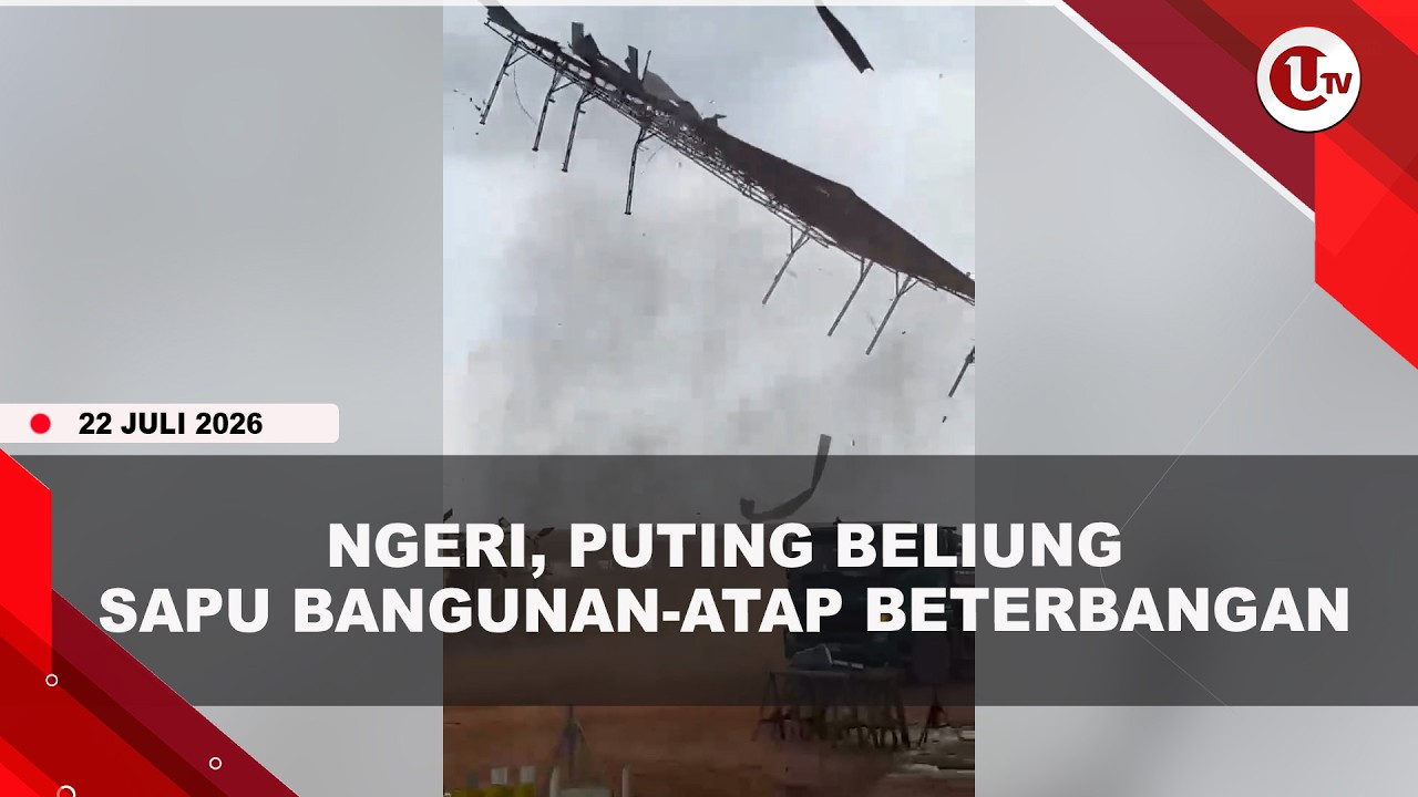 PUTING BELIUNG TERJANG PT VME BATUAMPAR, BANGUNAN TERANGKAT HINGGA ATAP BETERBANGAN | U-NEWS