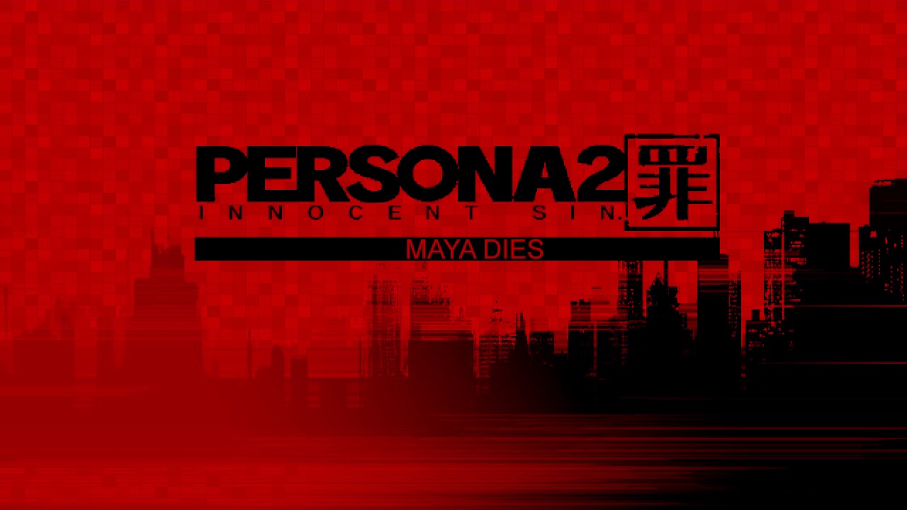 Maya Dies - Persona 2 Innocent Sin (PSP)