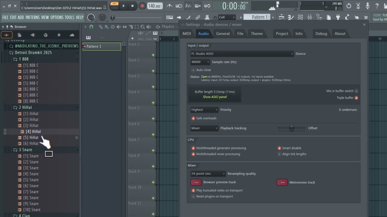 LIBRERIA Detroit Drumkit 2025  FREE ( GRATIS )