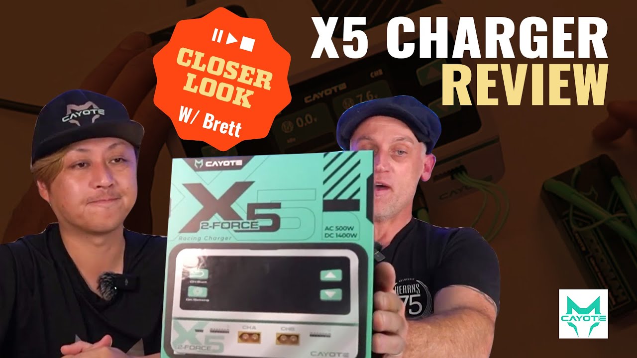 Ацуши Хара и Бретт осматривают Team Cayote X5 Charger! | #askhearns