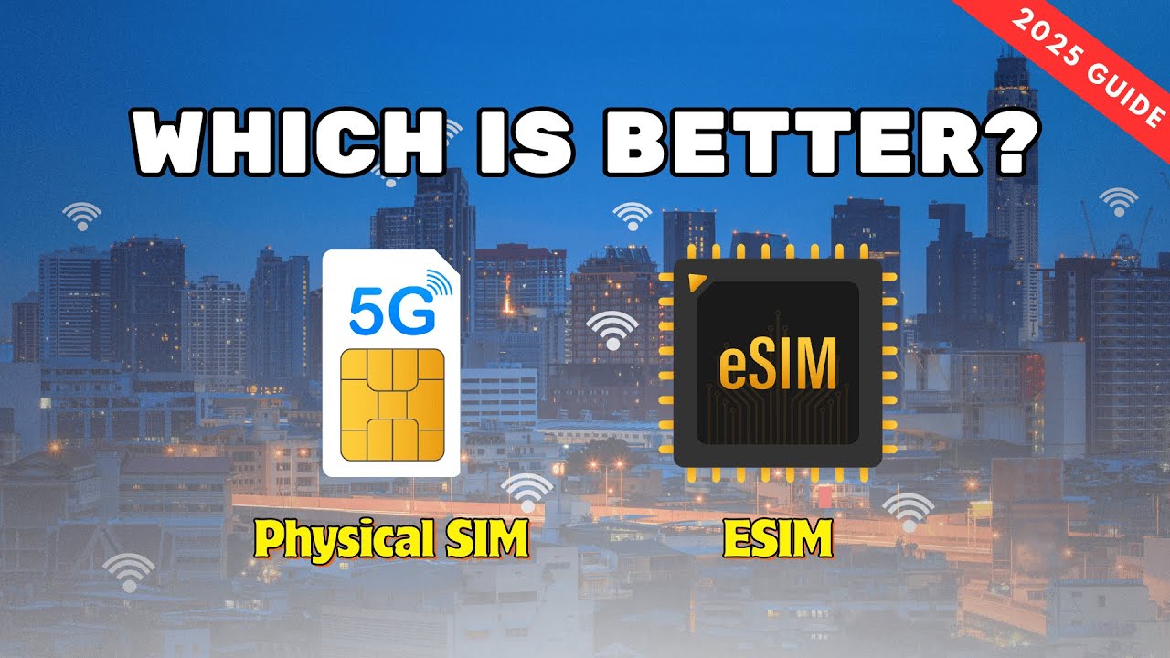 SIM Card vs eSIM in Singapore 2025 | What&rsquo;s Better for Tourists?