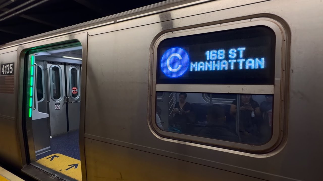 IND Central Pk W Line: R68/A (B) & R179, R211A (C) Action @103 St + R211 (A) & R68 (D) Express