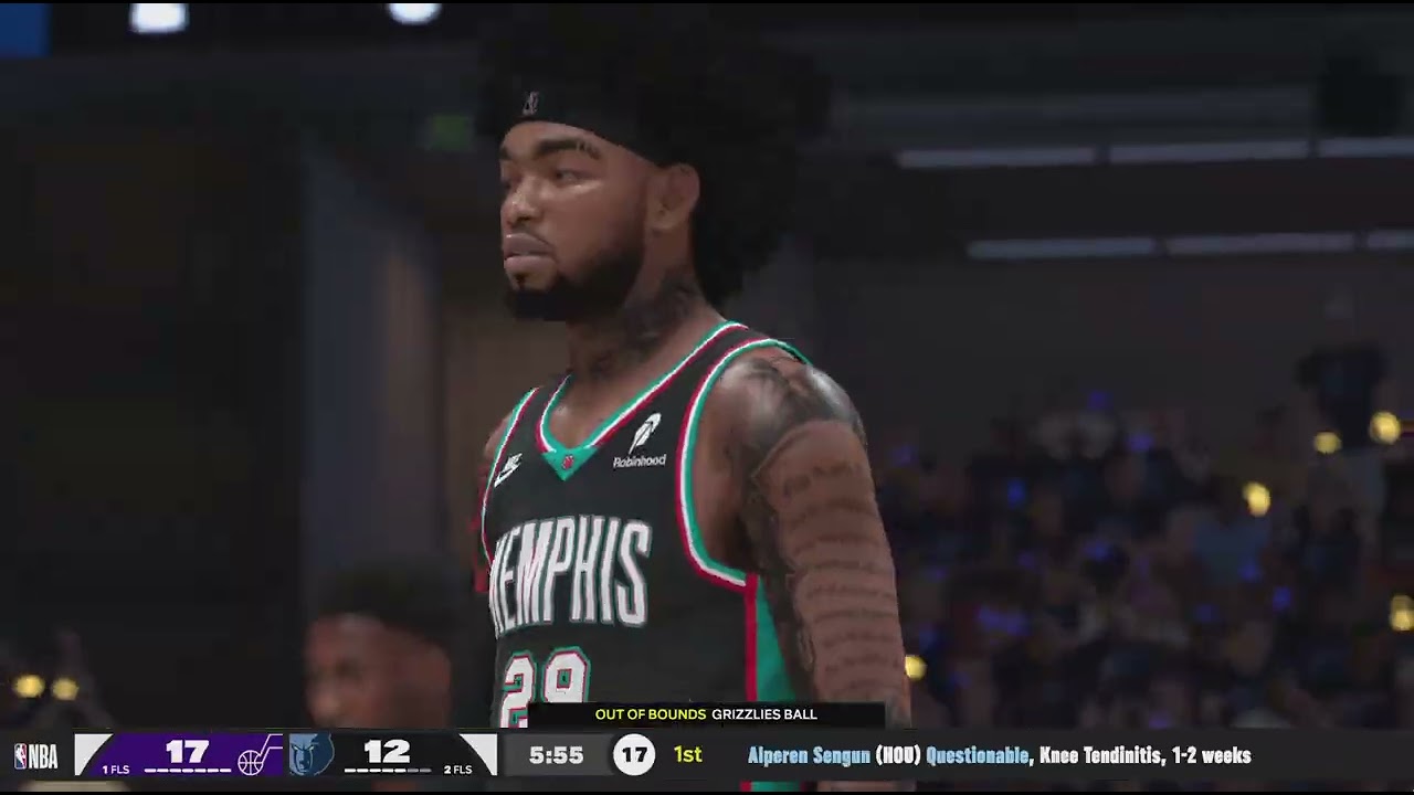 Game 3 vs the grizzlies