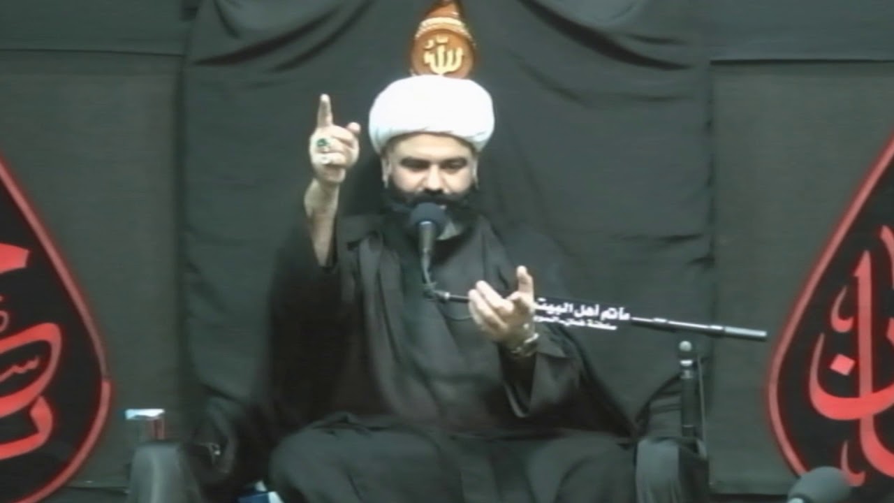 نعي سماحة الشيخ ستار الحلي - 9/محرم/1439هجري - مأتم أهل البيت 