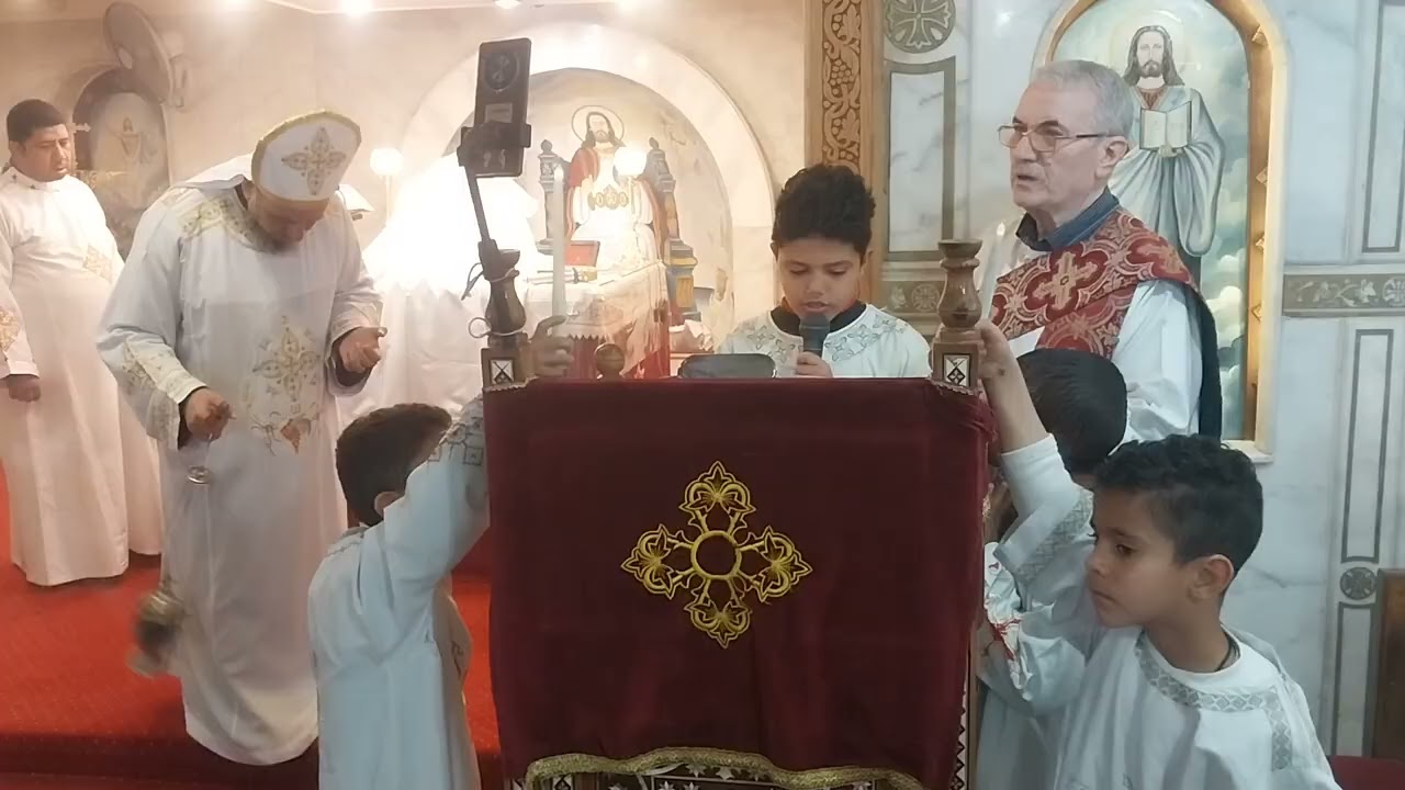 انجيل الجمعه الثالث من الصوم الكبير . 27/امشير /1742 الموافق 6/3/2026  للشماس كاراس رامي جرجس ❤️🙏✝️