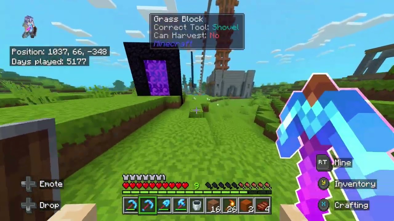 my minecraft world