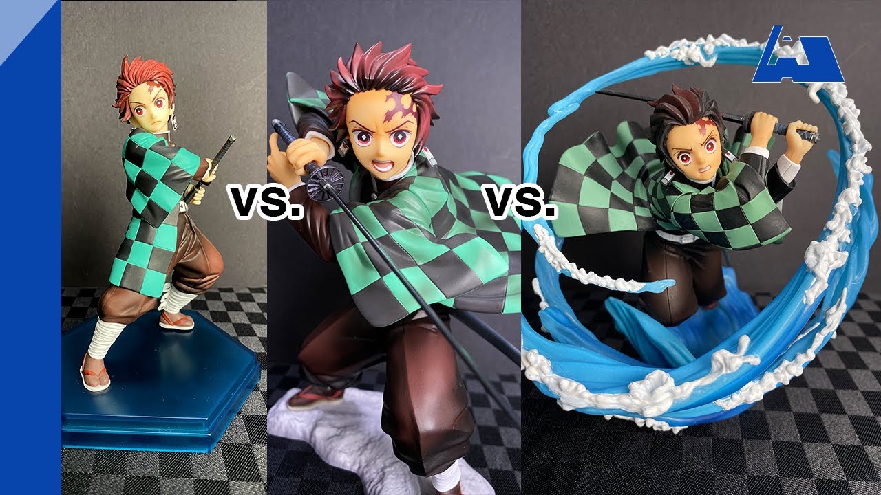 Demon Slayer - Tanjiro Kamado // Figuarts Zero vs. ArtFX J Vs. PopUp Parade