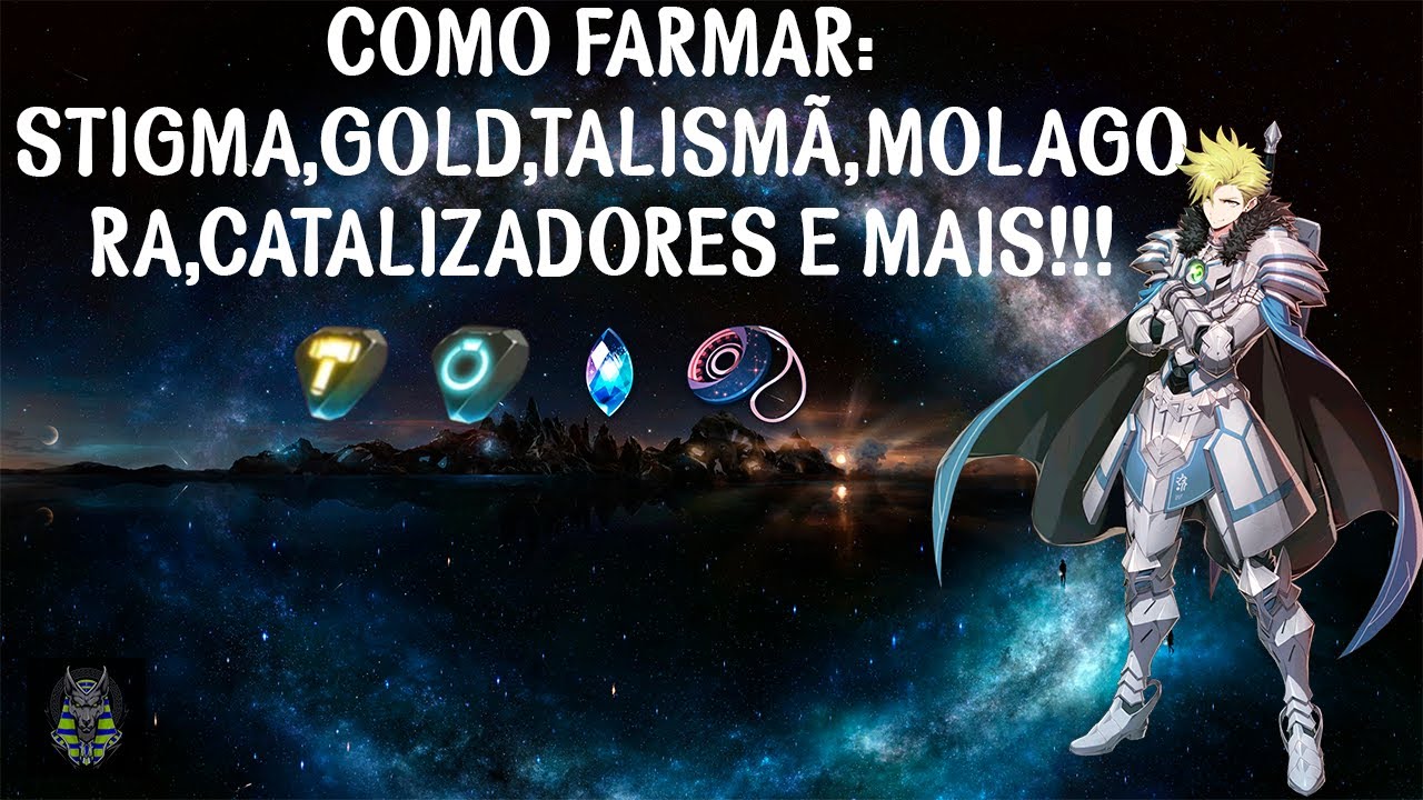 Epic Seven: Caminho do Novato - EP02 - Farm de todos os recursos (stigma, gold, talismã, etc...).