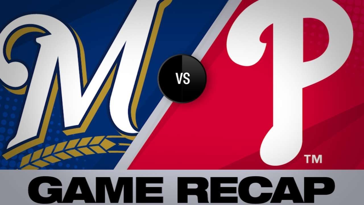 5/14/19: Woodruff, Grandal lead Brewers to a 6-1 win