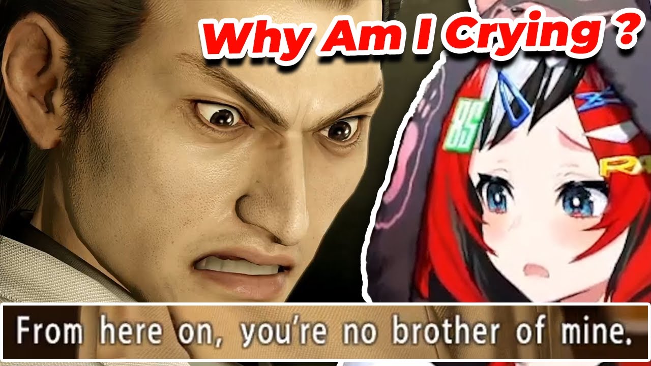 Bae Got Emotional After She Reunites With Nishiki Again In Yakuza Kiwami [ Hololive EN ]